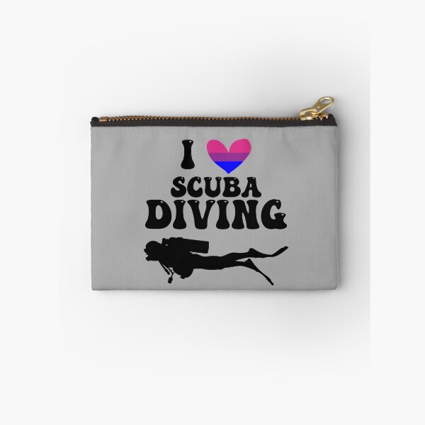 Item preview, I Heart Scuba: Bisexual Pride (Black) designed and sold by Zia Frazier.
