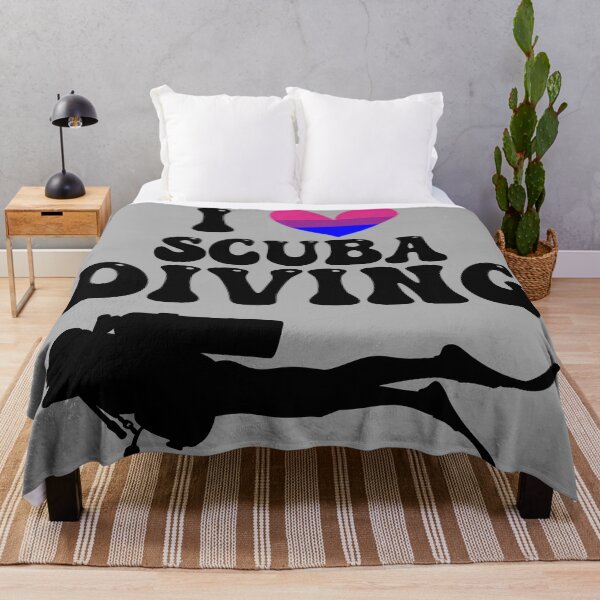 Item preview, I Heart Scuba: Bisexual Pride (Black) designed and sold by Zia Frazier.