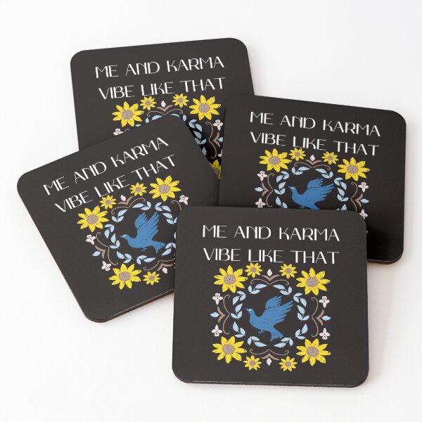 Item preview, Funny Me And Karma Vibe Like That Birds Flowers Zen Yoga designed and sold by MagicSD Designs.