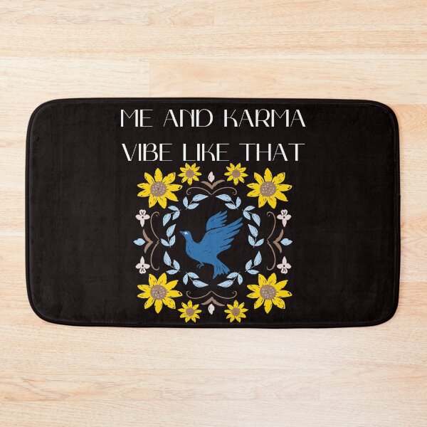 Item preview, Funny Me And Karma Vibe Like That Birds Flowers Zen Yoga designed and sold by MagicSD Designs.