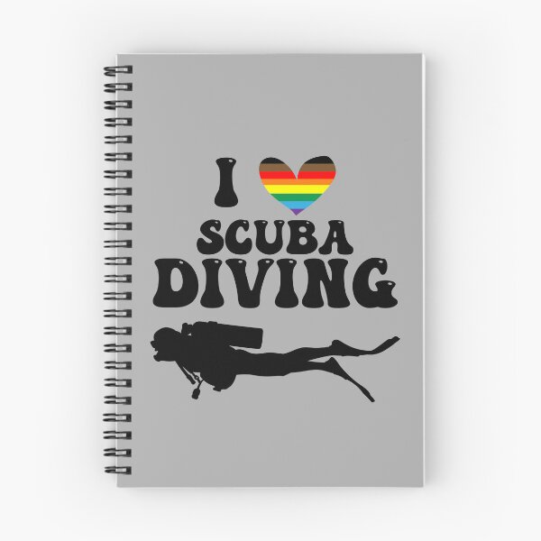 Item preview, I Heart Scuba: QPoC Pride (Black) designed and sold by Zia Frazier.