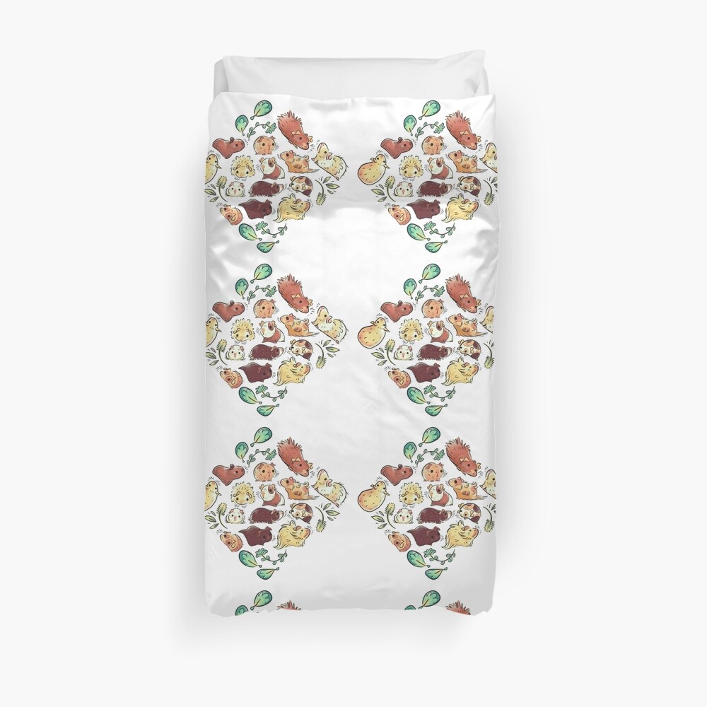 Guinea Pig Diamond Duvet Cover