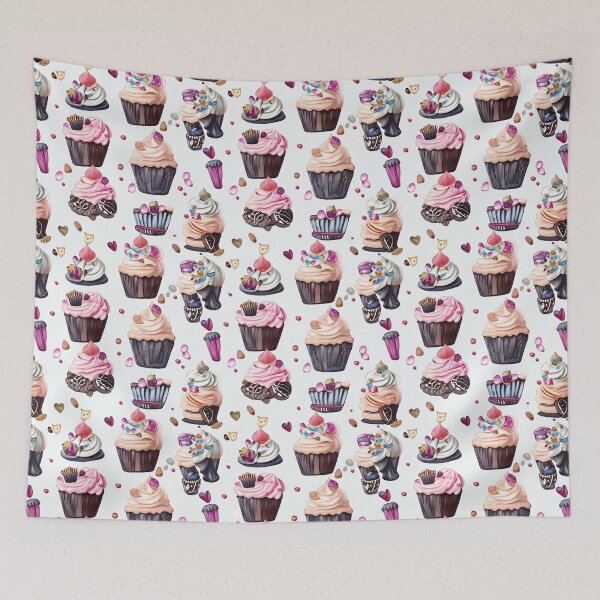 Item preview, Cupcake Pattern designed and sold by Derek Gillette.