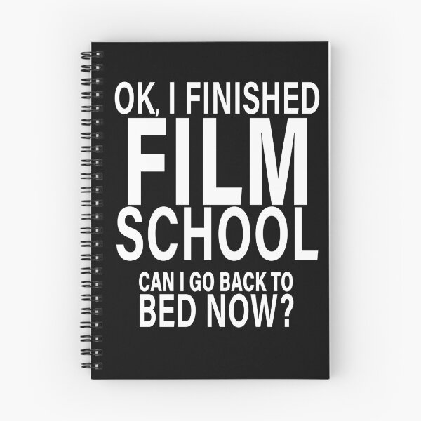 Item preview, OK I Finished Film School Can I Go Back to Bed?  designed and sold by eternallygifted.