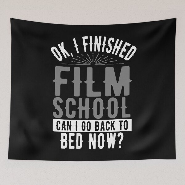 Item preview, I Finished Film School Can I Go Back to Bed?  designed and sold by eternallygifted.