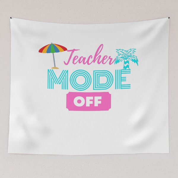 Item preview, Teacher Mode Off designed and sold by vaggleTown.