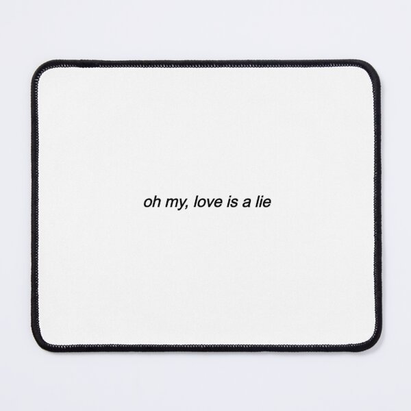 Item preview, oh my love is a lie hits different taylor swift sticker designed and sold by livstorm.