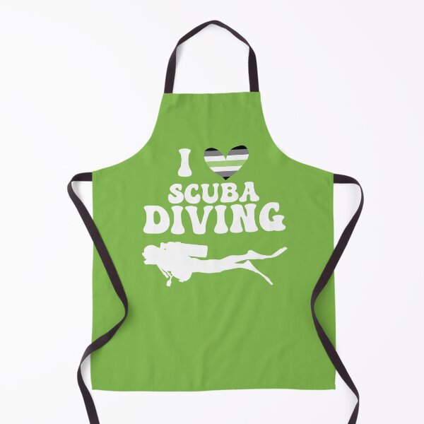 Item preview, I Heart Scuba: Agender Pride (White) designed and sold by Zia Frazier.