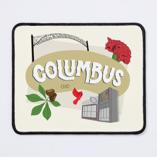 Item preview, Columbus, Ohio  designed and sold by LittleFinds.