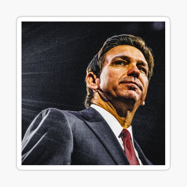 “Ron Desantis” Sticker for Sale by Aparnascorner | Redbubble
