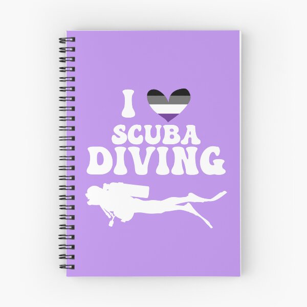 Item preview, I Heart Scuba: Asexual Pride (White) designed and sold by Zia Frazier.