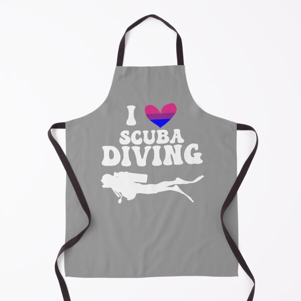 Item preview, I Heart Scuba: Bisexual Pride (White) designed and sold by Zia Frazier.