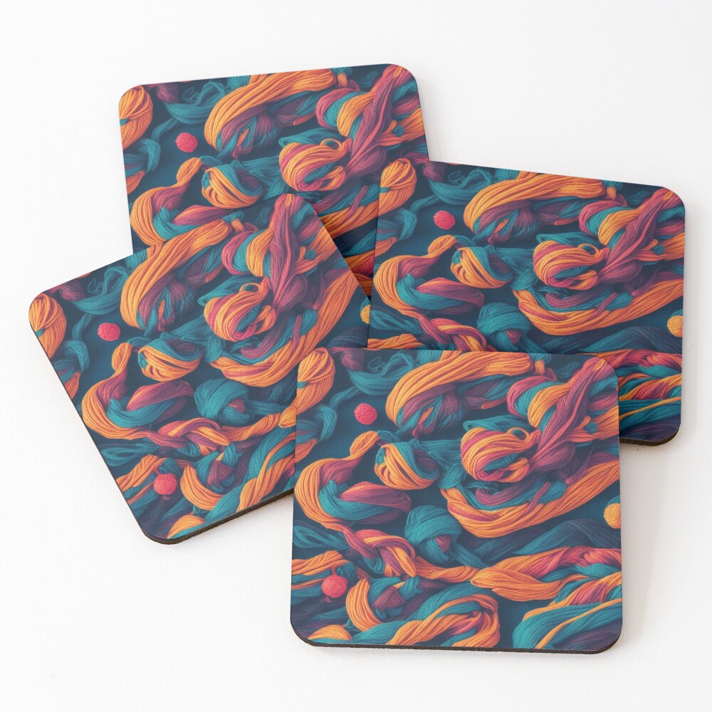 Item preview, Coasters (Set of 4) designed and sold by CheesyTees.