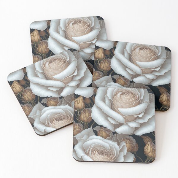 Item preview, White Roses - LeiWeiss - designed and sold by LeiWeiss.