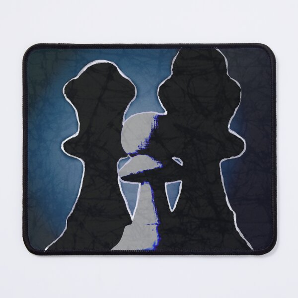 Artikelvorschau, Schachfiguren im Batik-Stil, Blau entworfen und verkauft von AuroraXGreen.