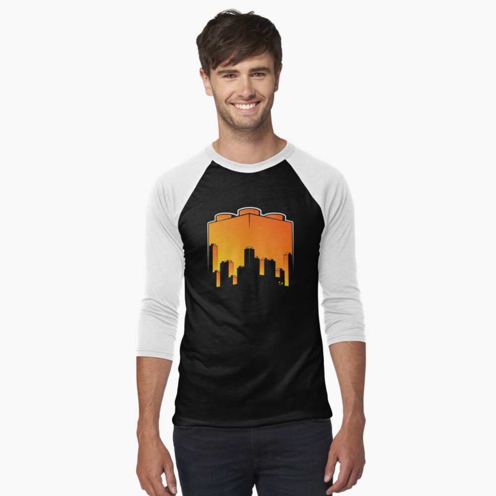 Item preview, Baseball ¾ Sleeve T-Shirt designed and sold by futuristicvlad.