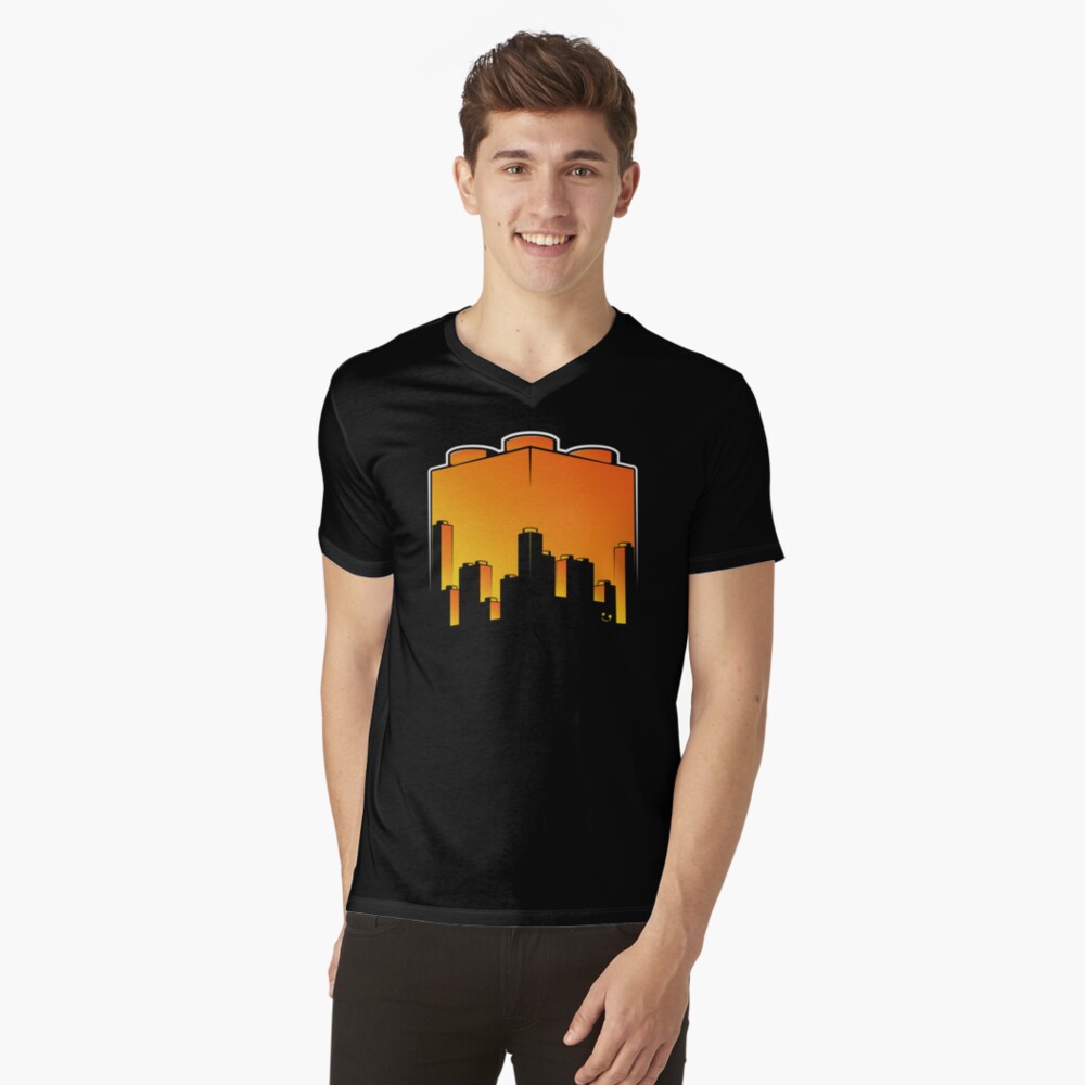 Item preview, V-Neck T-Shirt designed and sold by futuristicvlad.