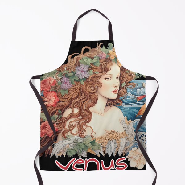 Item preview, Beautiful illustration alluding painting The Birth of Venus by Sandro Botticelli designed and sold by Elnica.
