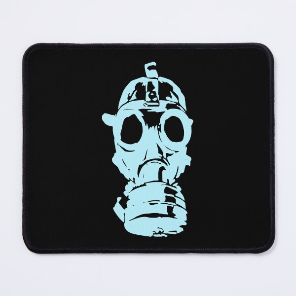 Item preview, Vibrant Gas Mask Diamond Blue designed and sold by Ninjakandy.