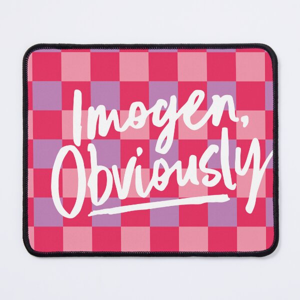 Item preview, Imogen, Obviously background color designed and sold by BookAddikArt.
