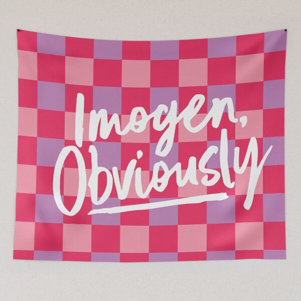 Item preview, Imogen, Obviously background color designed and sold by BookAddikArt.