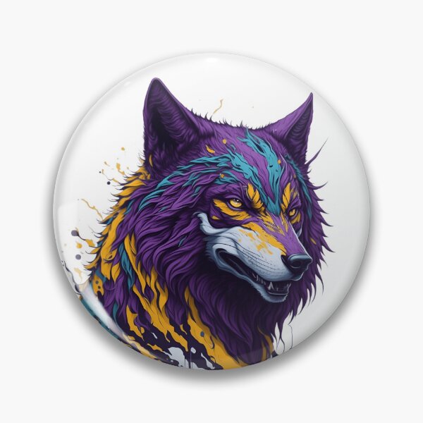 Item preview, THE WOLF designed and sold by ArtOnCloth.