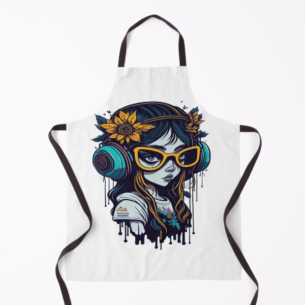 Item preview, Beautiful girl in glasses art designed and sold by NewCoolWest.