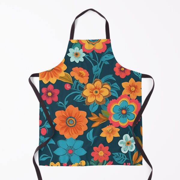 Item preview, Groovy Blooms Embracing the Retro Vibe of 70s Flower Patterns designed and sold by Tamas Das.