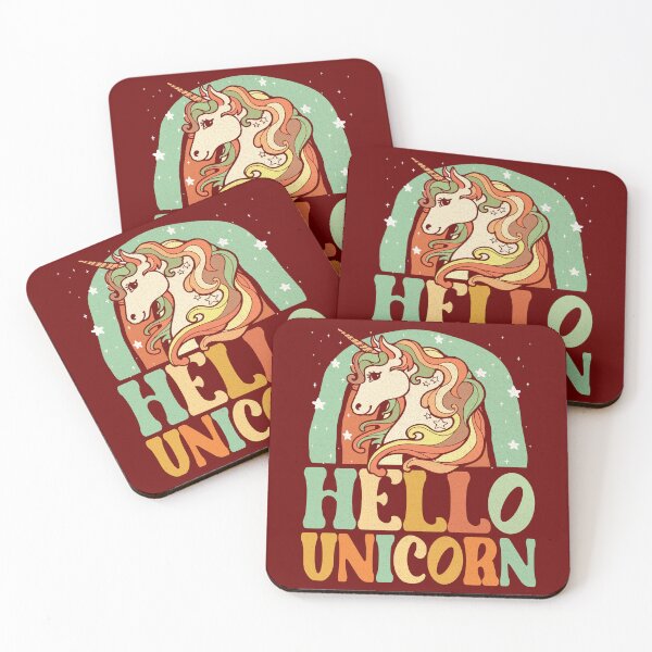 Item preview, hello unicorn - funny quote designed and sold by VichallanStudio.