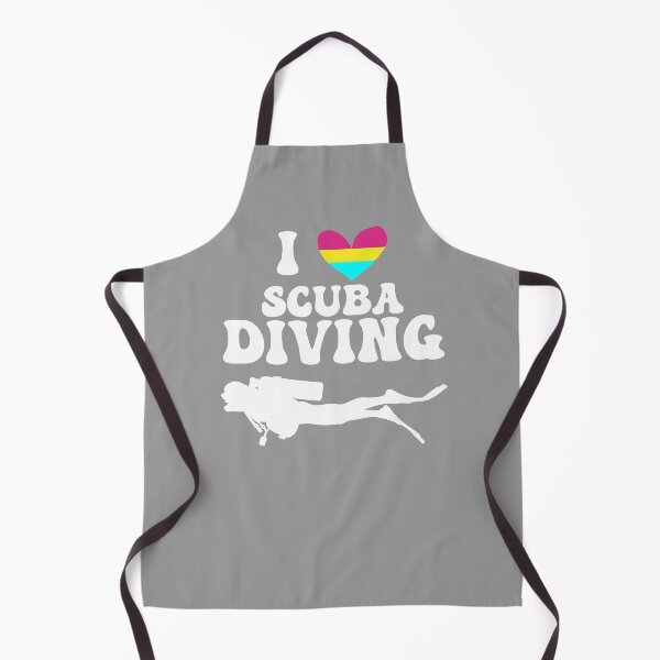 Item preview, I Heart Scuba: Pansexual Pride (White) designed and sold by Zia Frazier.