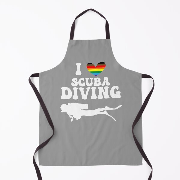 Item preview, I Heart Scuba: QPoC Pride (White) designed and sold by Zia Frazier.