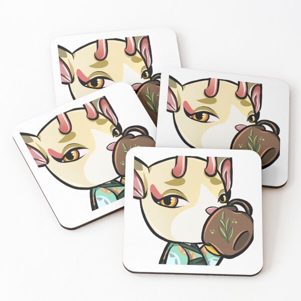 Item preview, ACNH Cute Shino sipping designed and sold by xalygatorx.