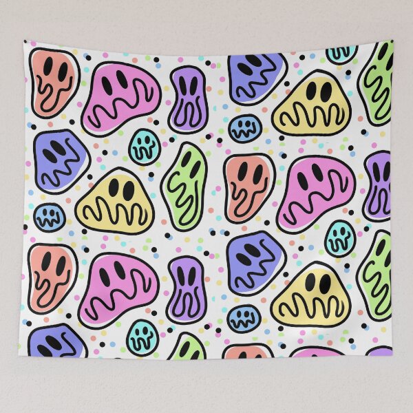 Item preview, Trippy Smiley (?) Faces by abbbbyyy designed and sold by abbbbyyy.
