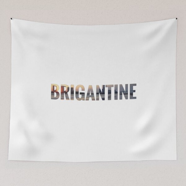 Item preview, Brigantine New Jersey Letters designed and sold by CoolShirtDepot.