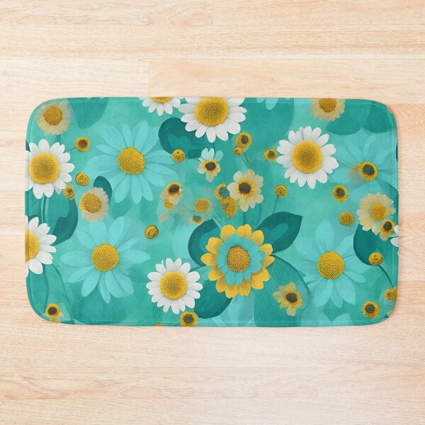 Item preview, Daisy Dreams Embracing Retro Charm with Floral Patterns designed and sold by Tamas Das.