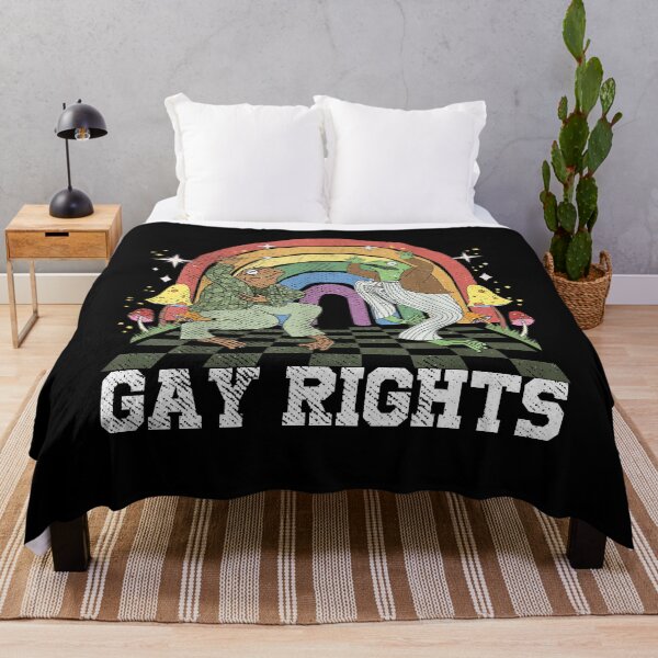 Item preview, Say Gay Frog & Toad Say Gay Rights LGBT Pride Ally Lesbian designed and sold by thokbaky.