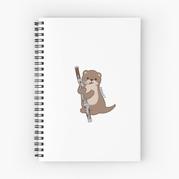 Item preview, otter playing bassoon designed and sold by practiceyourins.