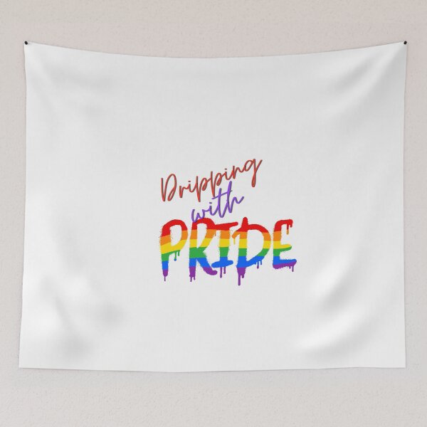 Item preview, Dripping with Pride! Happy Pride Month! designed and sold by HROC.