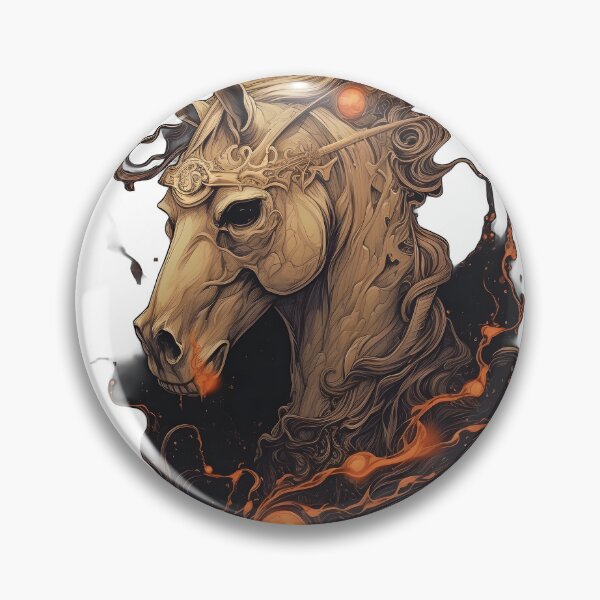 Item preview, Fire Horse designed and sold by Obsidian Ink by Wilshire.