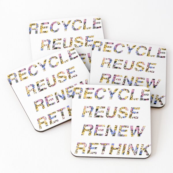 Item preview, Recycle, Reuse, Renew, Rethink designed and sold by DorsVenabili.