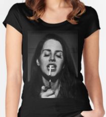 Lana Del Rey Women's Fitted Scoop T-Shirt