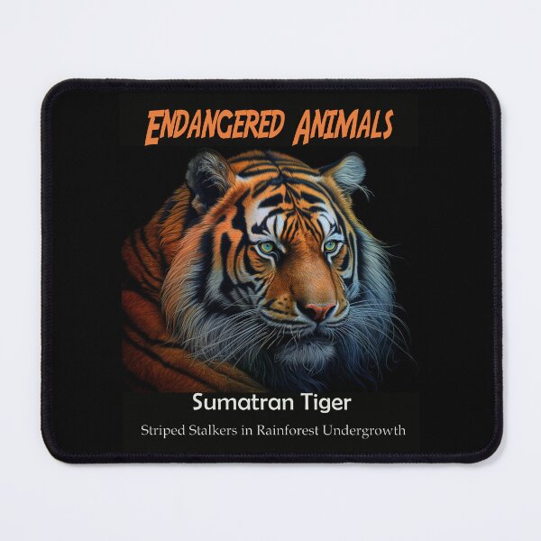 Item preview, Sumatran Tiger: Striped Stalkers in Rainforest Undergrowth designed and sold by JLCableStudio.
