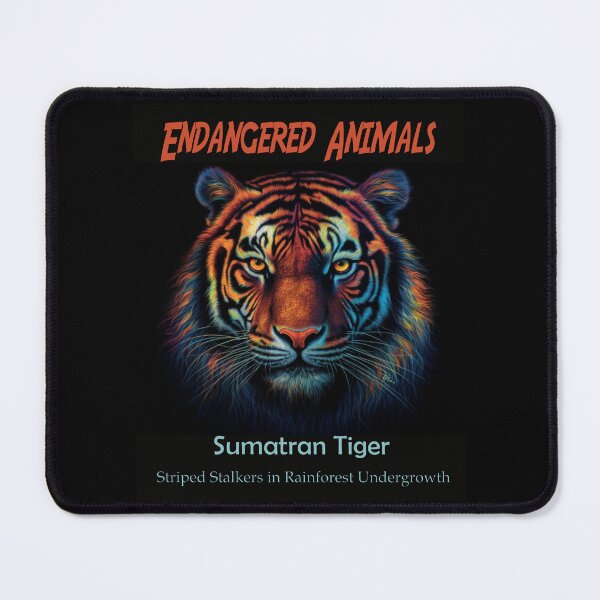 Item preview, Sumatran Tiger: Striped Stalkers in Rainforest Undergrowth designed and sold by JLCableStudio.
