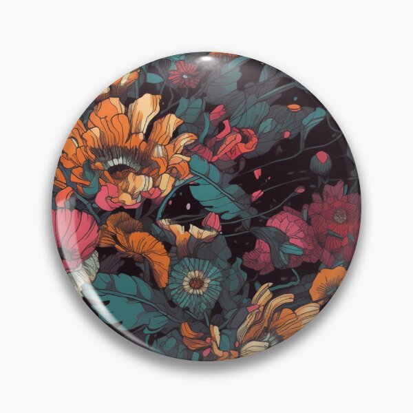 Item preview, Floral Elegance - Exquisite Intricate Flower Patterns designed and sold by AdventureCanvas.