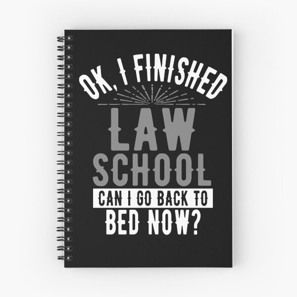 Item preview, I Finished Law School Can I Go Back to Bed?  designed and sold by eternallygifted.