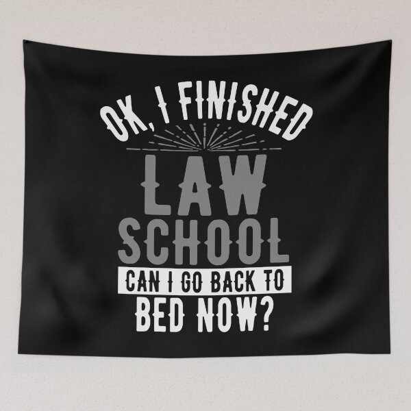Item preview, I Finished Law School Can I Go Back to Bed?  designed and sold by eternallygifted.