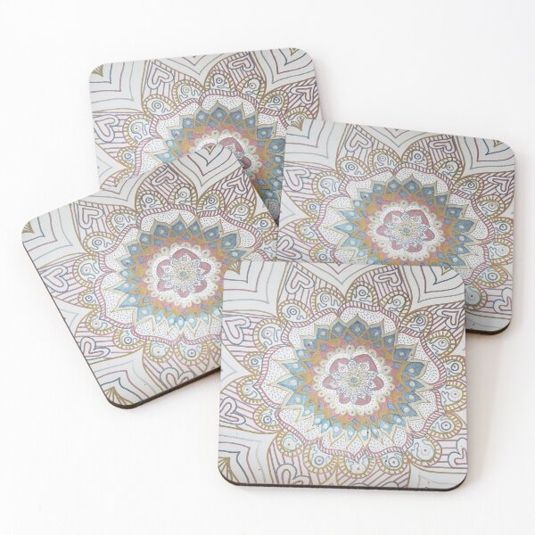 Item preview, Metallic flower mandala  designed and sold by Diala1984.