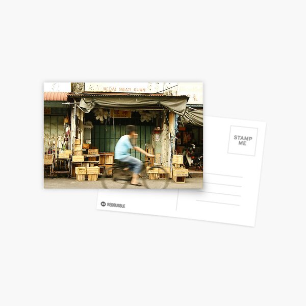 Street scene Postcard