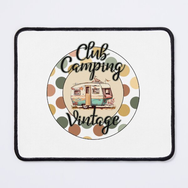 Item preview, Vintage Camping Club. vintage design and inscription in French designed and sold by isaweb.
