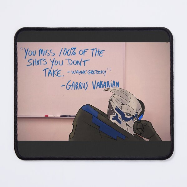 Item preview, Garrus Vakarian The Office quote v2 designed and sold by ssstainedglasss.
